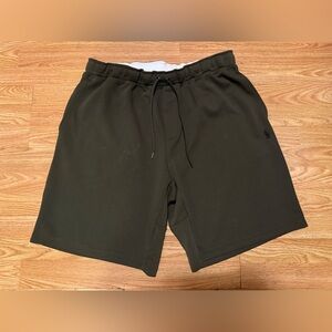 Polo Ralph Lauren Men's Company Olve Green Solid Double Knit Shorts Sz 2XB.